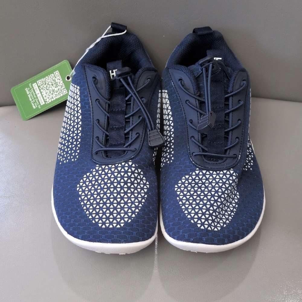 Nike Navy and White Women's Athletic Shoes